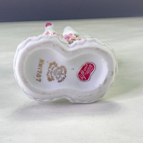 Vintage Lefton Hands Ring Holder Vase - Picture 10 of 11